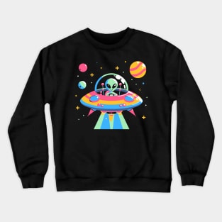 Cute Alien Crewneck Sweatshirt